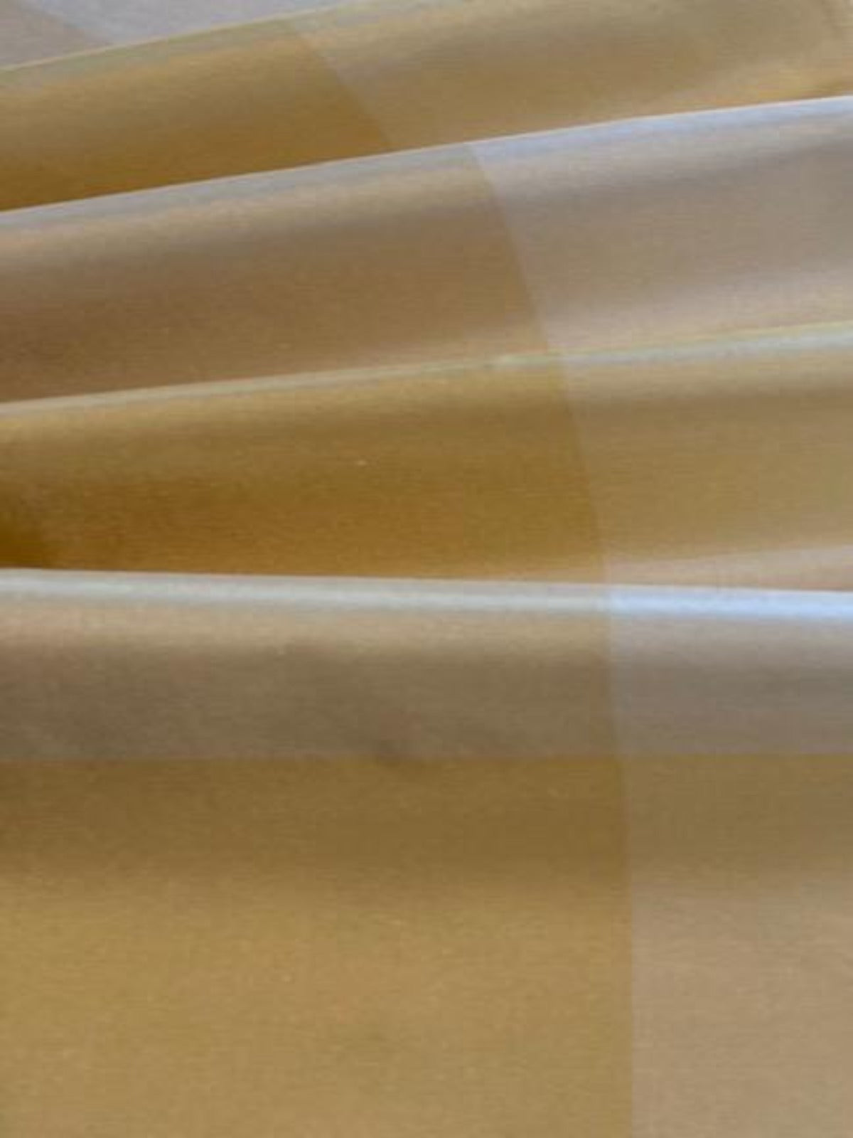 Pastel Yellow Silk Taffeta Large Check