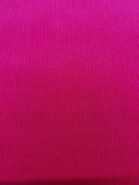 Fuchsia Pink 16 Wale Pincord - 100% Cotton - 145cm