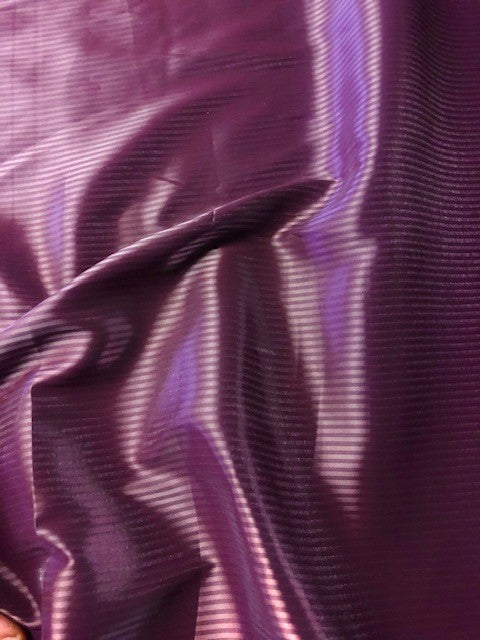 Dark Maroon Self Coloured Stripe Lining