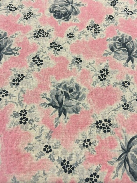 Designers Guild - Wild Rose Peony Pink - 100% Cotton - 142cm