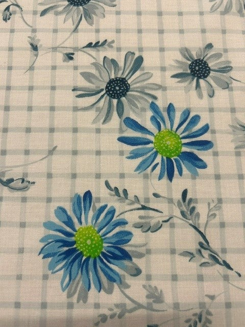 Designers Guild - Cosmos Cobalt - 100% Cotton - 138cm