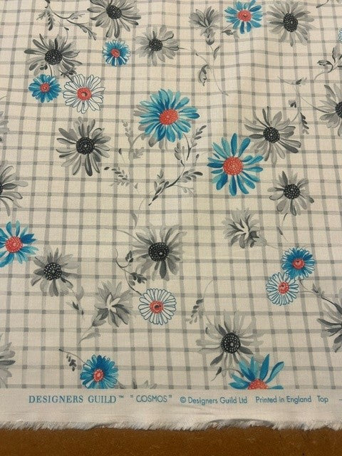 Designers Guild - Cosmos Marine - 100% Cotton - 138cm