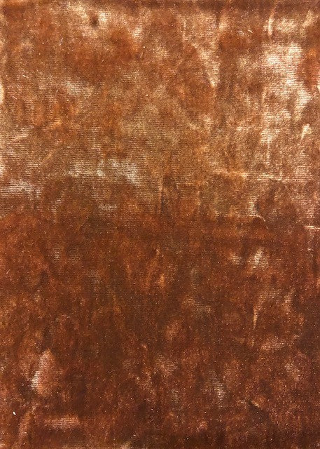 Tobacco Brown Smooth Velour – Luxe Soft Touch for Elegant Garments