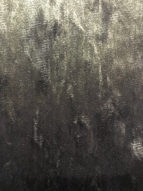 Grey Gunmetal Smooth Velour – Luxe Soft Touch for Modern, Elegant Garments