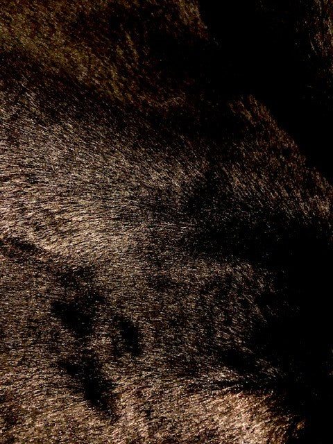 Black Lux Faux Fur – 155cm Wide