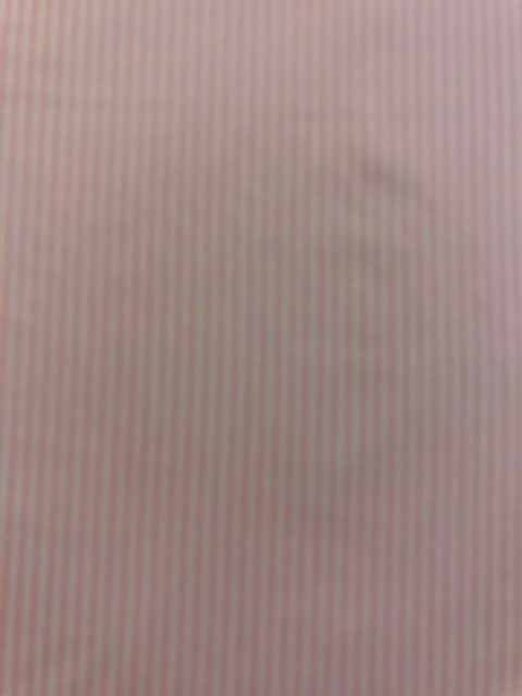 Pink Candy Stripe Cotton Fabric – 148 cm Wide, Lightweight Blend for Garments & Crafts