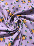 Lavender Ditsy Floral Fabric