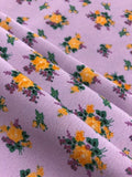 Lavender Ditsy Floral Fabric