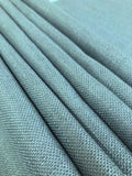 Duck Egg Blue Textured Weave Furnishing