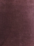 Claret Short Pile Two Tone Ribbed Velvet Furnishing