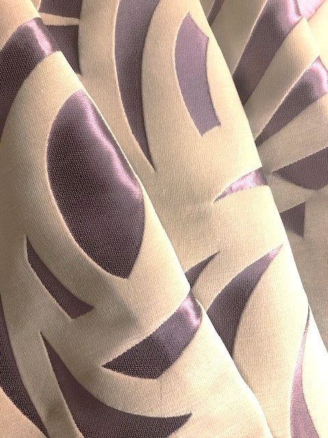 Mauve Swirl Jacquard Furnishing