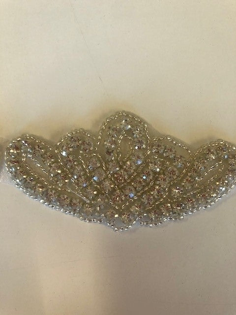 Crystal Trim/Applique 4cm Wide