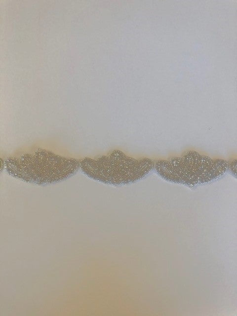 Crystal Trim/Applique 4cm Wide