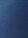 French Navy Viscose Knit with Slub Effect