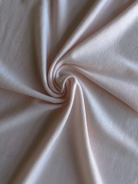 Pale Pink Viscose Soft Handle Knit