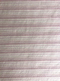 Dusty Pink Raised Woven Stripe, Lightweight.  Stripes Run Across The Fabric