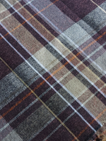 Tone Of Orange + Brown Check