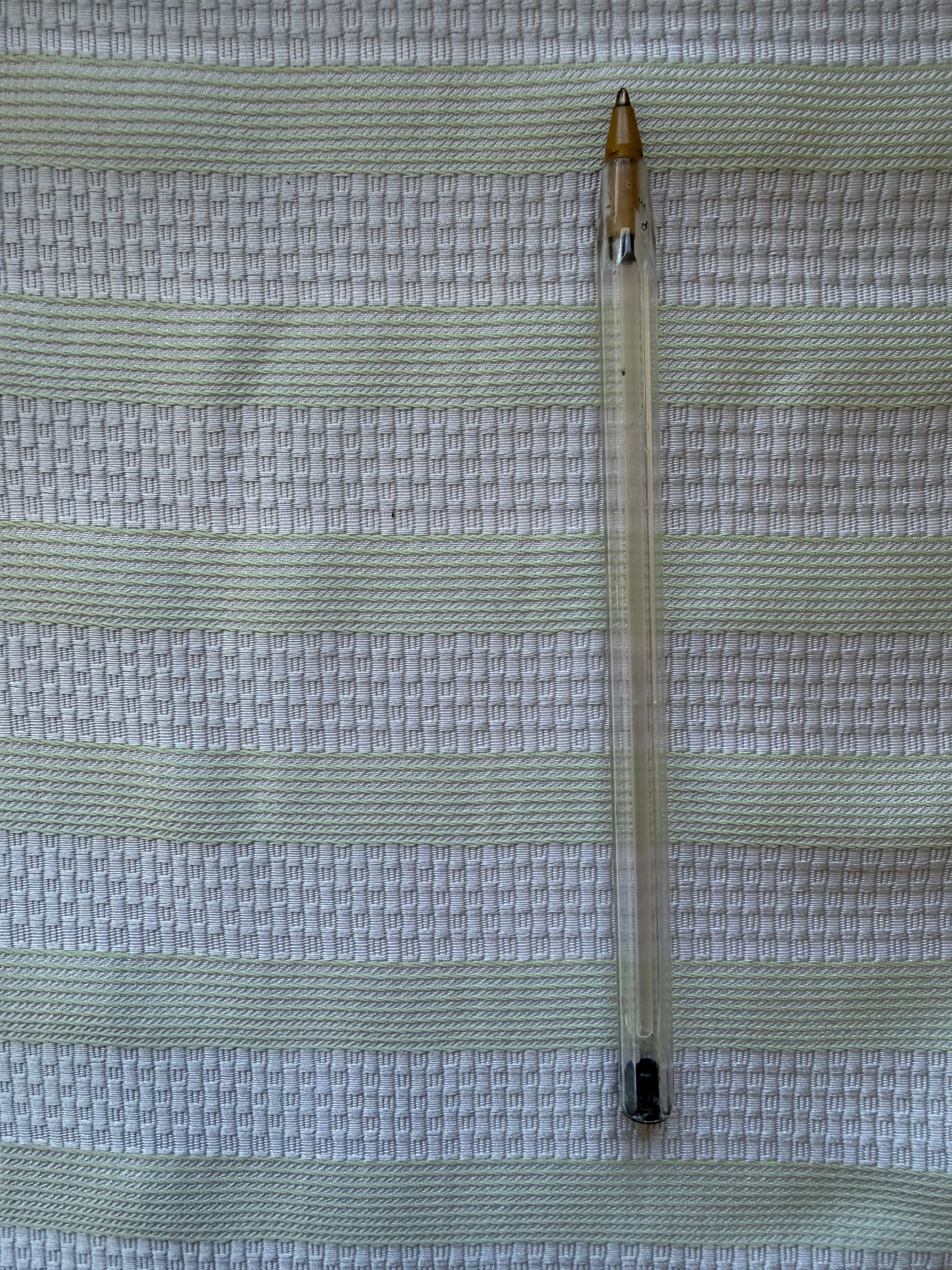 Grey Textured Fabric with Pistachio Stripes – 130 cm Wide, German Woven