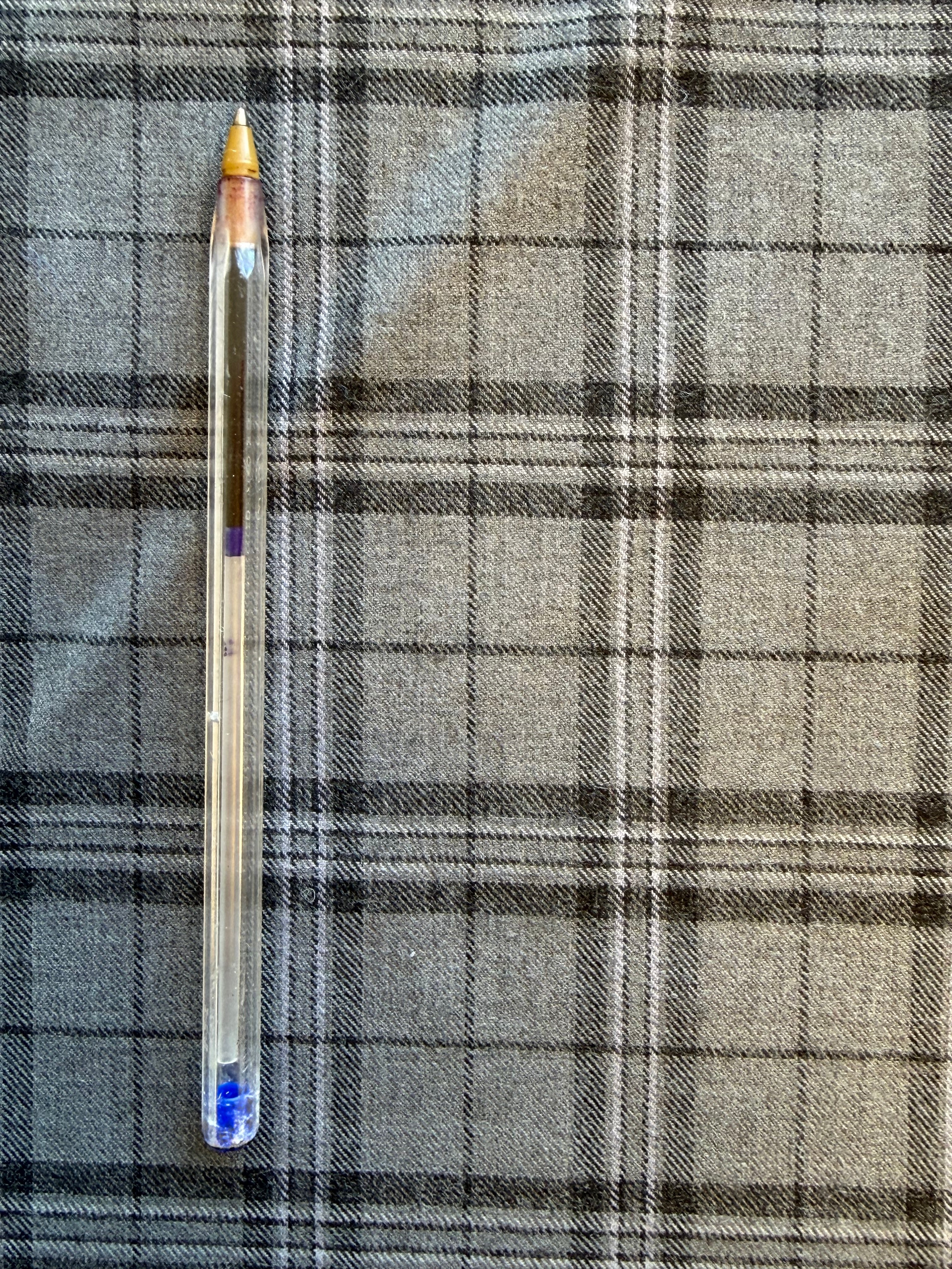 Grey Wool Tartan