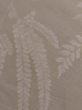 Fern Print on Pastel Sage Green Cotton