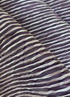 Purple Dashed Crinkle Stripe With Some Stretch, Top Weight