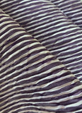 Purple Dashed Crinkle Stripe With Some Stretch, Top Weight