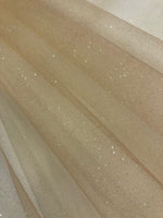 Nude Glitter Tulle