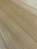 Nude Glitter Tulle