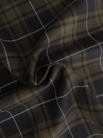 Moss Green/Black Tartan With White Overcheck.  Soft Handle