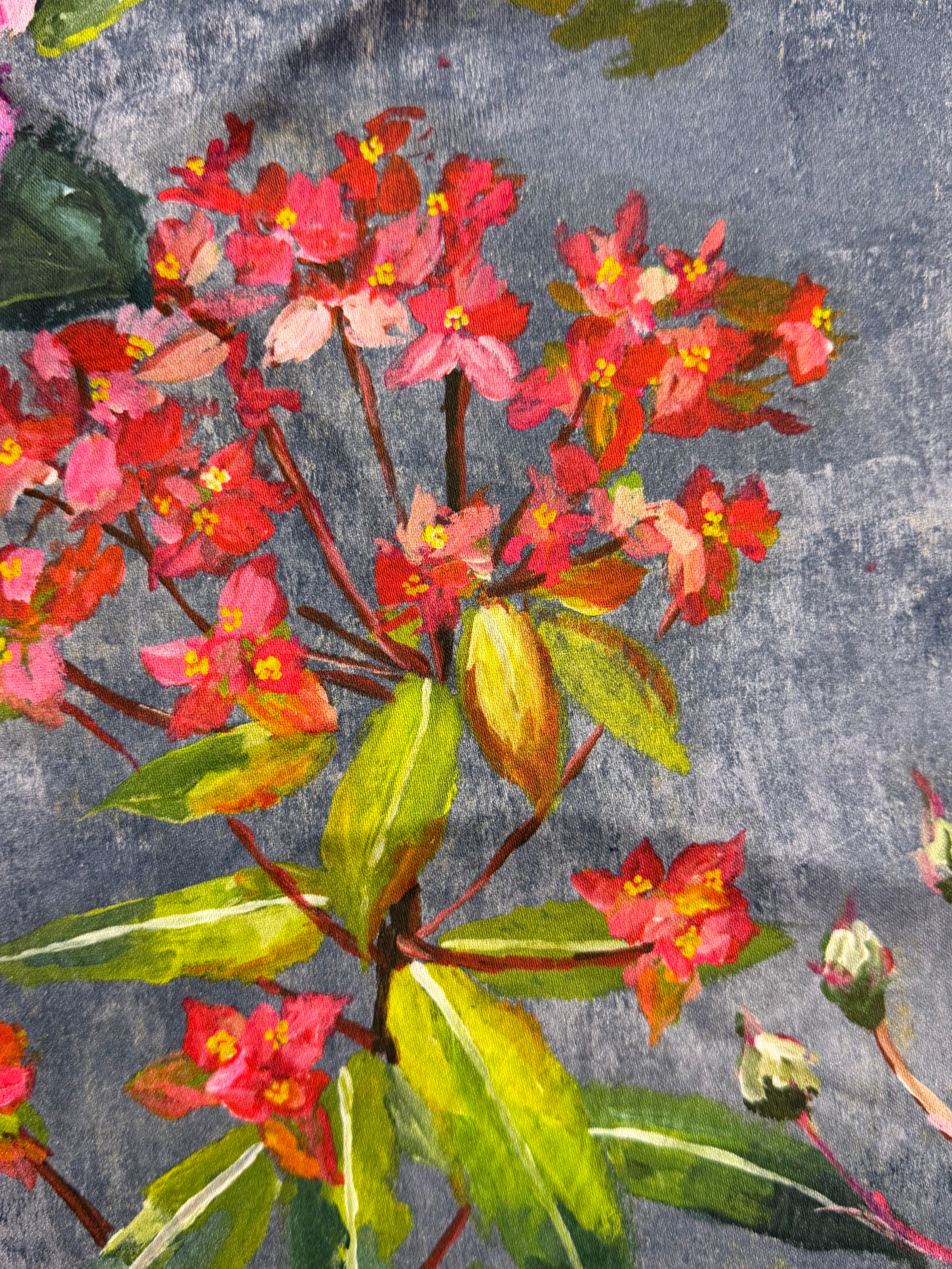 Designers Guild Tulipani Cotton Fabric – Botanical Floral Print – 137cm Wide