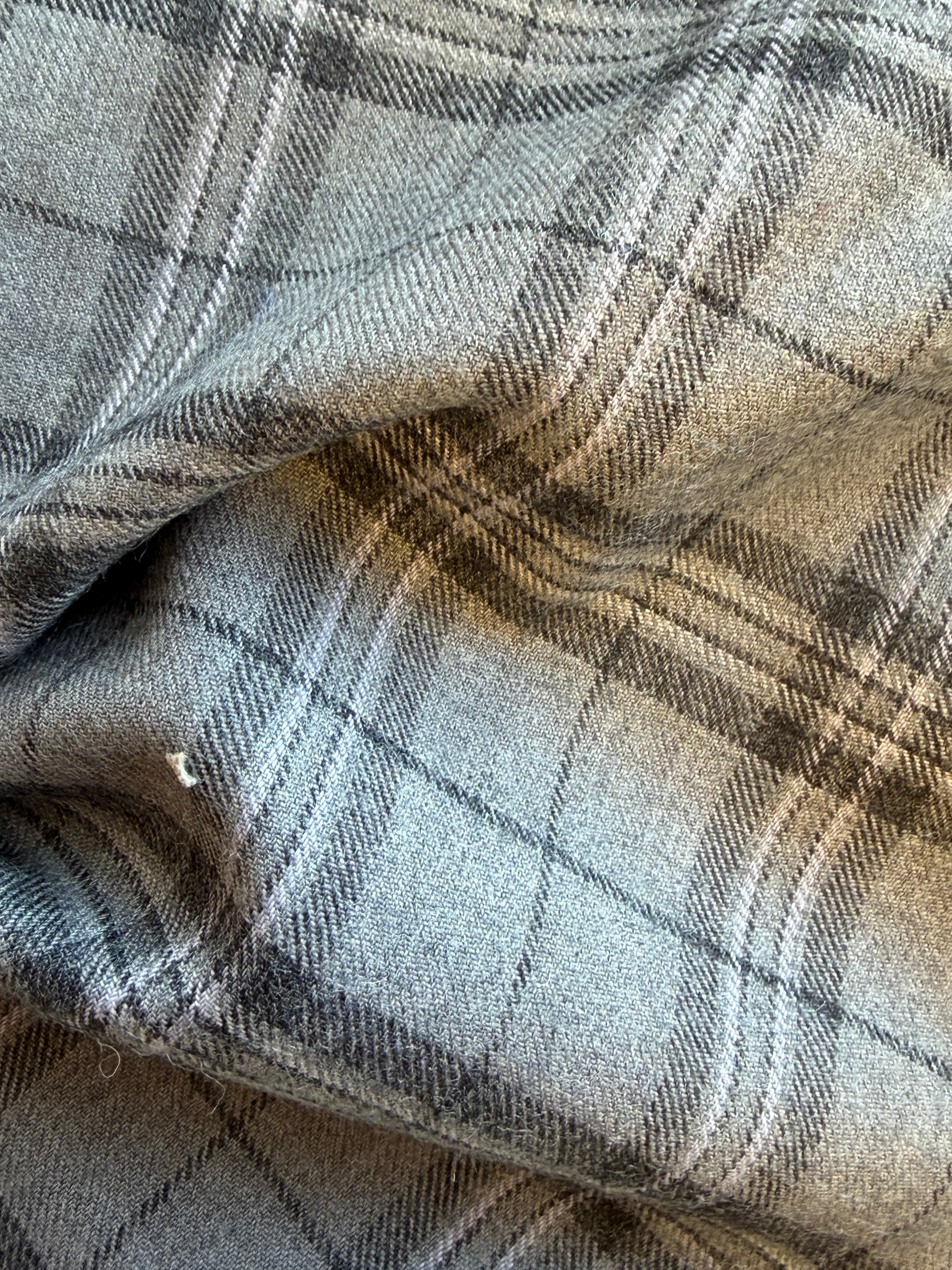 Grey Wool Tartan