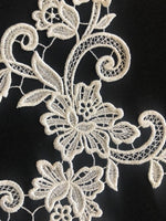 Ivory Guipure Applique (Matching Edging Also Available)