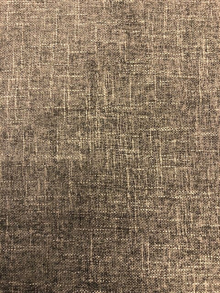 Grey Basket Weave Furnishing. 100% Cotton, 250 g/m2, 145cm. Roll Size - 1.3m