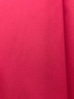 Fuchsia Hopsack, Firm Handle. 340g/m2, 100% Cotton. Roll Size - 2m