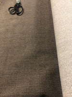 Dark Chocolate Heavy Semi Plain with Fire Retardant Finish. 520g/m2, 100% Polyester. Roll Size - 5m