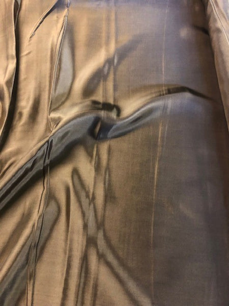 Antique Bronze Viscose Lining. 80g/m2, 100% Viscose. Roll Size - 3m