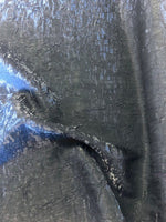 Black Embossed Allover. 130g/m2, 100% Polyester. Roll Size: 2.4m