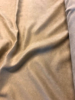 Golden Sand Double Sided Suede. 170g/m2, 100% Polyester. Roll Size: 2m