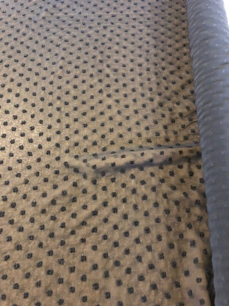 Black Tufted Chiffon. 90g/m2 100% Polyester. Roll Size: 3.5m