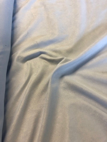 Pastel Blue Single Sided Suede. 230g/m2, 100% Polyester. Roll Size: 5m