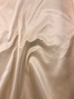 Cream Heavy Crisp Taffeta. 130g/m2, 100% Polyester. Roll Size: 5m