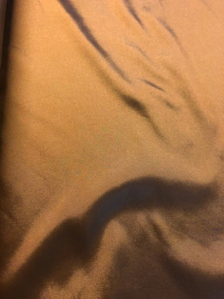 Antique Gold Irridescent Taffeta, 70g/m2, 50% Nylon 50% Polyester. Roll Size: 6.5m