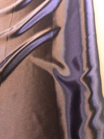 Chocolate Satin Backed Crepe. 170g/m2, 100% Polyester. Roll Size: 2.8m