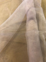 Coffee Matt Organza. 50g/m2, 100% Polyester. Roll Size: 2m