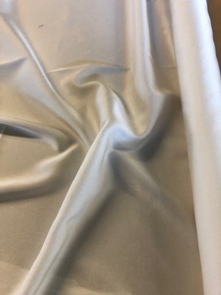 Ivory Satin Backed Faille Soft Drape. 170g/m2, 100%Polyester. Roll Size: 2.7m