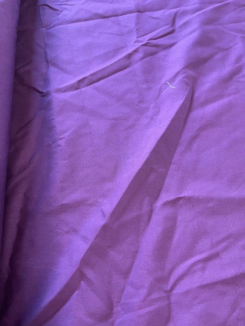 Amethyst Cotton/Poly Poplin. 110g/m2, 55% Cotton 45% Polyester. Roll Size: 3.5m