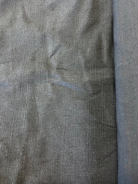 Grey Canvas Like Furnishing. 380g/m2, 100% Cotton. Roll Size: 3.7m