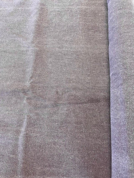 Dark Mauve Canvas Like Furnishing. 380g/m2, 100% Cotton. Roll Size: 2m