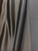 Black Non Snag Matt Duchess Satin. 190g/m2, 100% Polyester. Roll Size: 2.5m