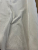 Ivory Cotton Mix Fleece. 350g/m2, 80% Cotton 20% Polyester. Roll Size: 2m
